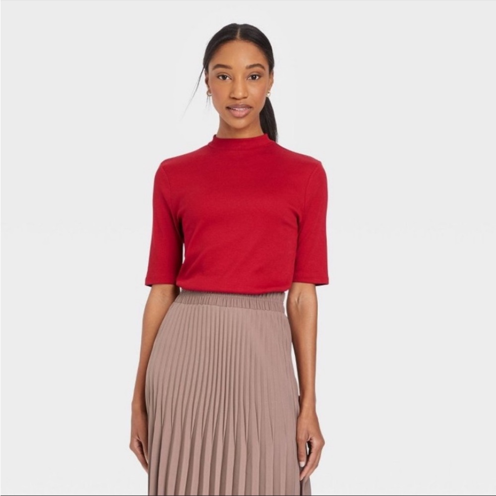 NWT super cute red top